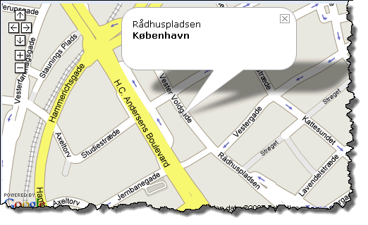 google map København