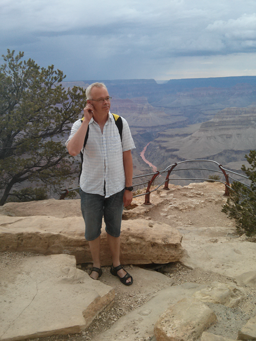 Jens i Grand Canyon 2013