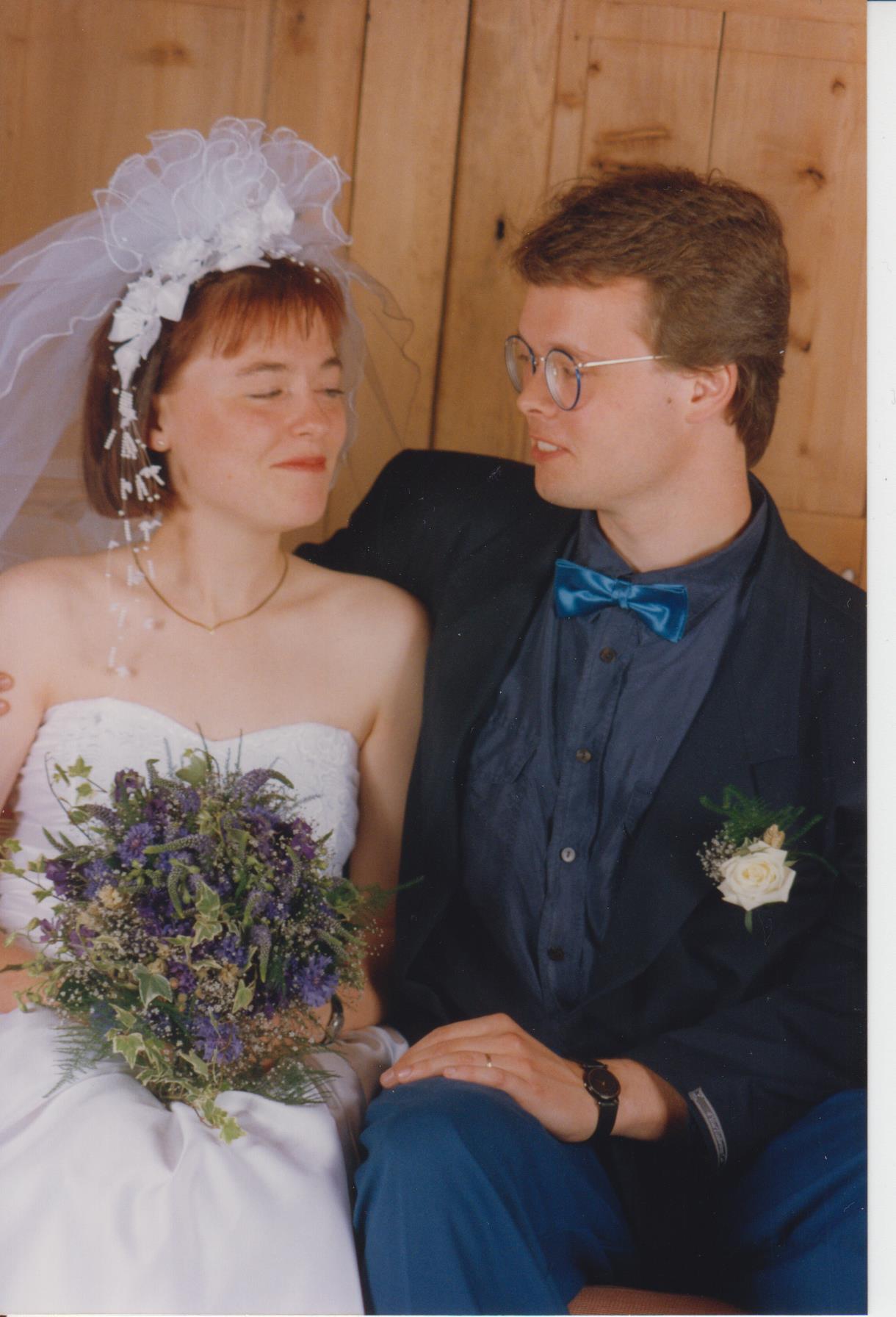 Jens og Karen - bryllupsdag 1992