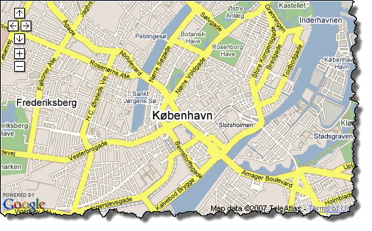 Google map København